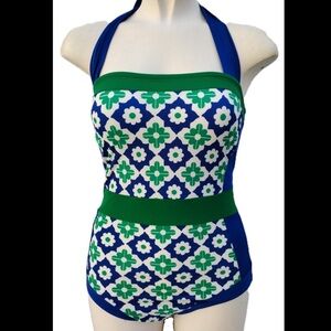 Boden Santorini Long Torso One-Piece Swimsuit